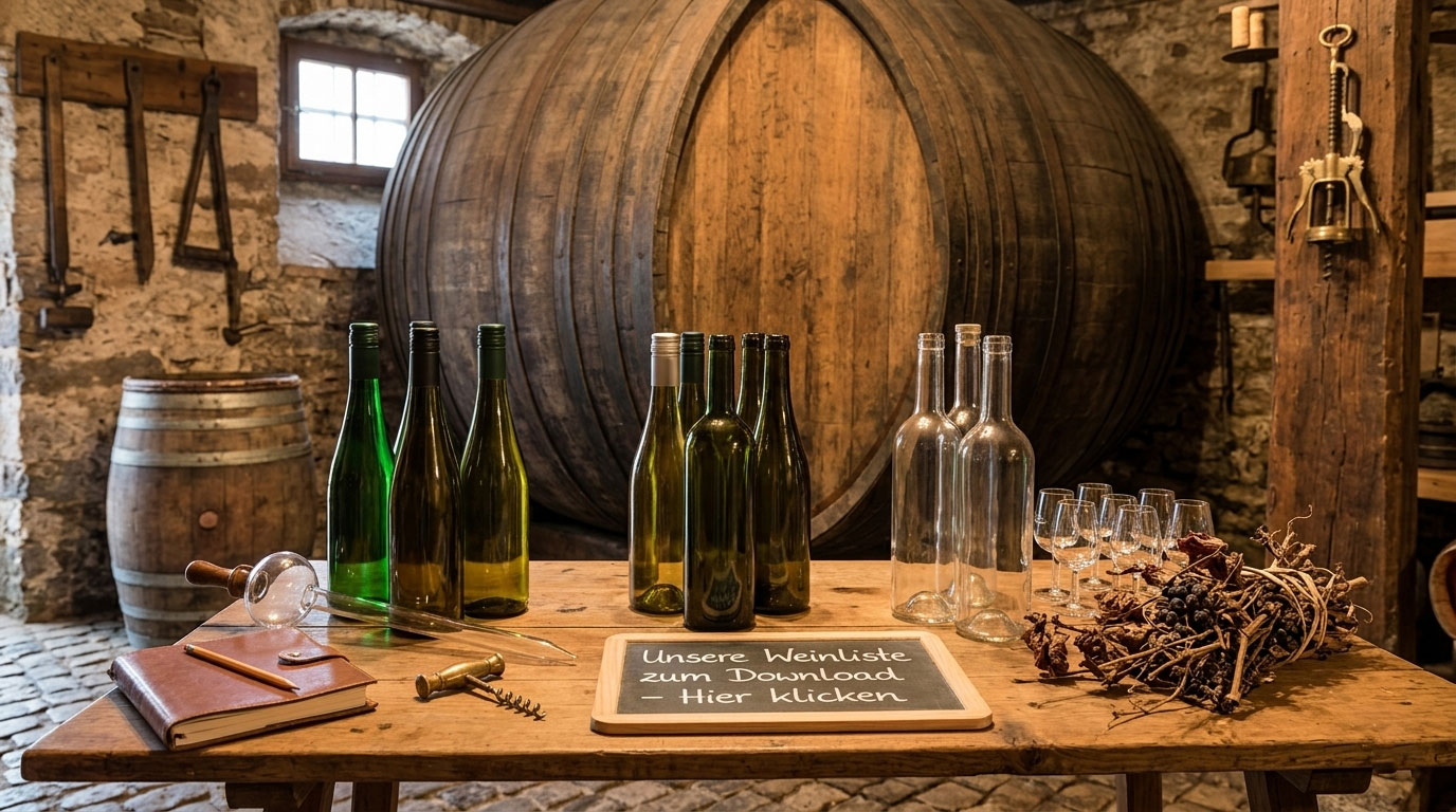 Weinliste zum Ansehen und Herunterladen